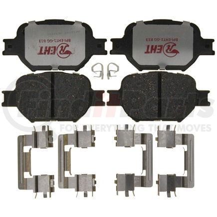 EHT817H by RAYBESTOS - Raybestos Element3 Hybrid Brake Pad Set