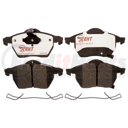 EHT819H by RAYBESTOS - Raybestos Element3 Hybrid Brake Pad Set