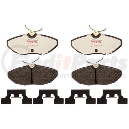 EHT806H by RAYBESTOS - Raybestos Element3 Hybrid Brake Pad Set