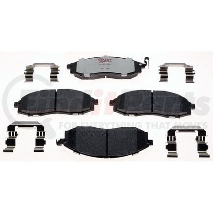 EHT830H by RAYBESTOS - Raybestos Element3 Hybrid Brake Pad Set