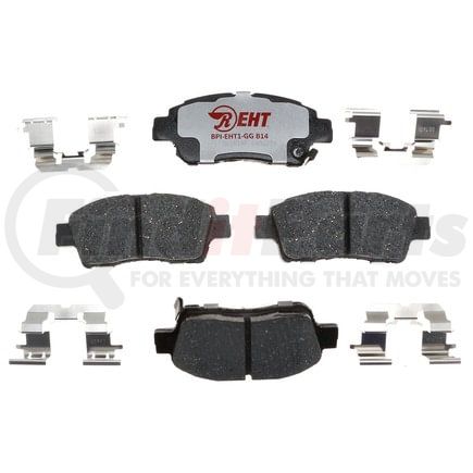 EHT831H by RAYBESTOS - Raybestos Element3 Hybrid Brake Pad Set