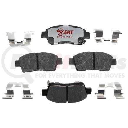 EHT831H by RAYBESTOS - Raybestos Element3 Hybrid Brake Pad Set