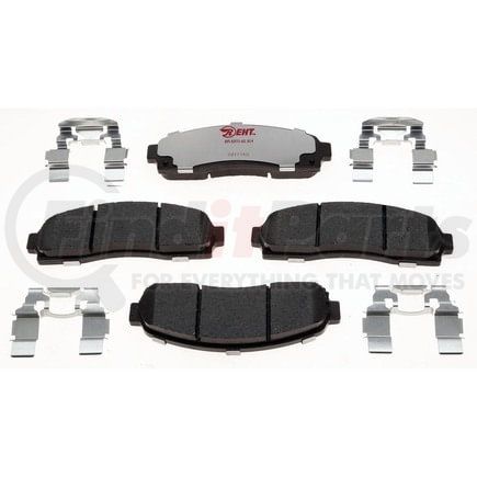 EHT833H by RAYBESTOS - Raybestos Element3 Hybrid Brake Pad Set