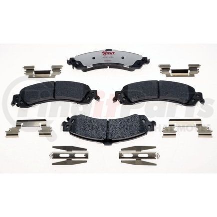 EHT834H by RAYBESTOS - Raybestos Element3 Hybrid Brake Pad Set