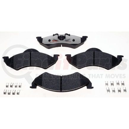 EHT820H by RAYBESTOS - Raybestos Element3 Hybrid Brake Pad Set