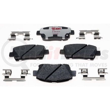 EHT822H by RAYBESTOS - Raybestos Element3 Hybrid Brake Pad Set