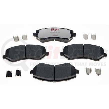 EHT856AH by RAYBESTOS - Raybestos Element3 Hybrid Brake Pad Set