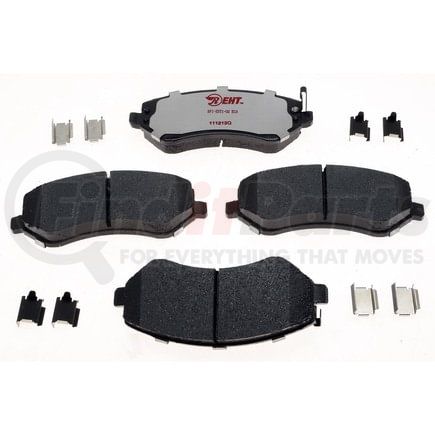 EHT856H by RAYBESTOS - Raybestos Element3 Hybrid Brake Pad Set