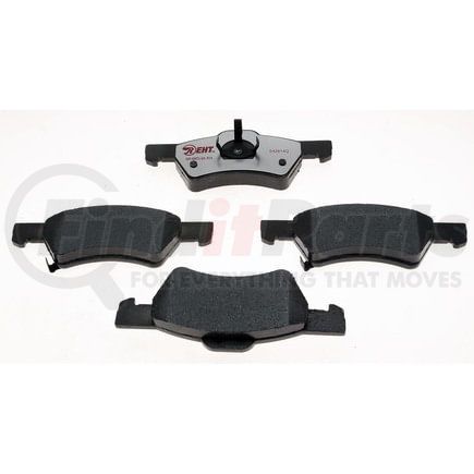 EHT857 by RAYBESTOS - Raybestos Element3 Hybrid Brake Pad Set