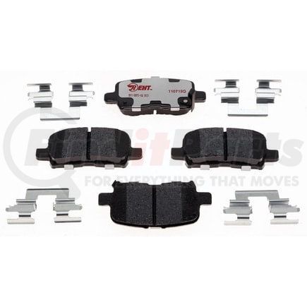 EHT865H by RAYBESTOS - Raybestos Element3 Hybrid Brake Pad Set