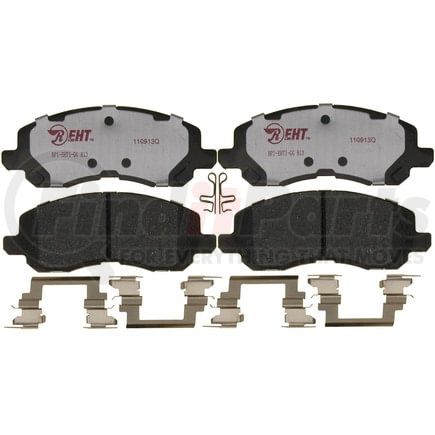 EHT866H by RAYBESTOS - Raybestos Element3 Hybrid Brake Pad Set