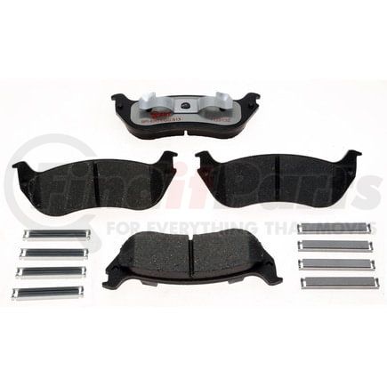 EHT881H by RAYBESTOS - Raybestos Element3 Hybrid Brake Pad Set