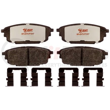 EHT892H by RAYBESTOS - Raybestos Element3 Hybrid Brake Pad Set
