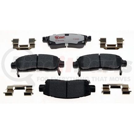 EHT883H by RAYBESTOS - Raybestos Element3 Hybrid Brake Pad Set