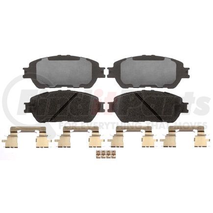 EHT906H by RAYBESTOS - Raybestos Element3 Hybrid Brake Pad Set