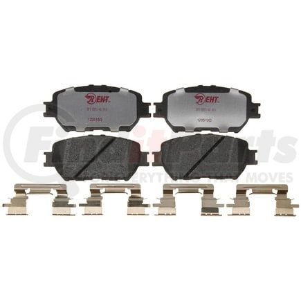 EHT908H by RAYBESTOS - Raybestos Element3 Hybrid Brake Pad Set