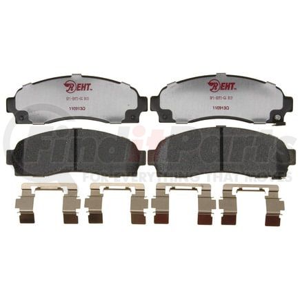 EHT913H by RAYBESTOS - Raybestos Element3 Hybrid Brake Pad Set