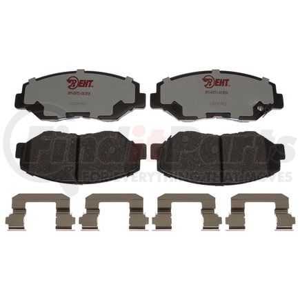 EHT914AH by RAYBESTOS - Raybestos Element3 Hybrid Brake Pad Set