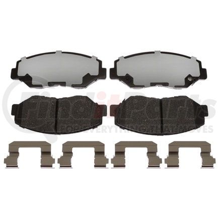 EHT914H by RAYBESTOS - Raybestos Element3 Hybrid Brake Pad Set