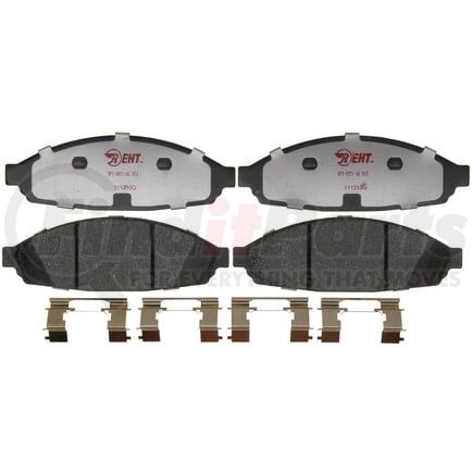 EHT931H by RAYBESTOS - Raybestos Element3 Hybrid Brake Pad Set