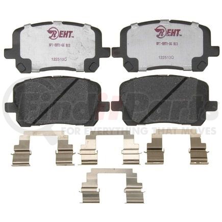 EHT923H by RAYBESTOS - Raybestos Element3 Hybrid Brake Pad Set