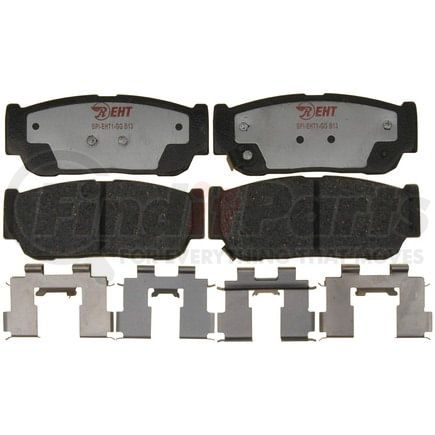 EHT954H by RAYBESTOS - Raybestos Element3 Hybrid Brake Pad Set