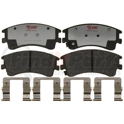 EHT957H by RAYBESTOS - Raybestos Element3 Hybrid Brake Pad Set