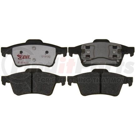 EHT973 by RAYBESTOS - Raybestos Element3 Hybrid Brake Pad Set