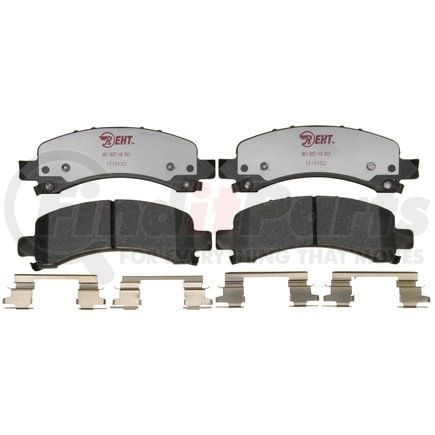 EHT974AH by RAYBESTOS - Raybestos Element3 Hybrid Brake Pad Set