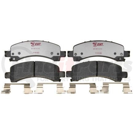 EHT974H by RAYBESTOS - Raybestos Element3 Hybrid Brake Pad Set