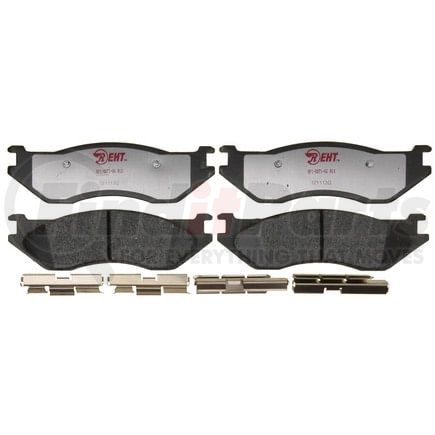 EHT966H by RAYBESTOS - Raybestos Element3 Hybrid Brake Pad Set