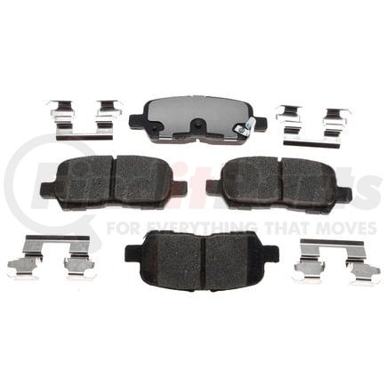 EHT999H by RAYBESTOS - Raybestos Element3 Hybrid Brake Pad Set