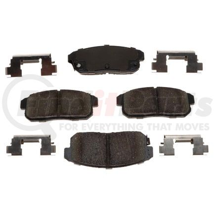 MGD1008CH by RAYBESTOS - Raybestos R-Line Ceramic Brake Pad Set