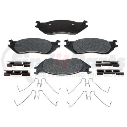 MGD1045MH by RAYBESTOS - Raybestos R-Line Metallic Brake Pad Set