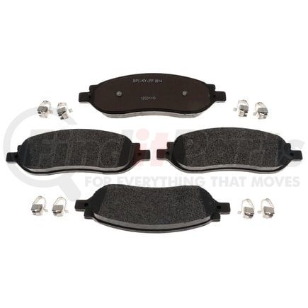 MGD1068MH by RAYBESTOS - Raybestos R-Line Metallic Brake Pad Set