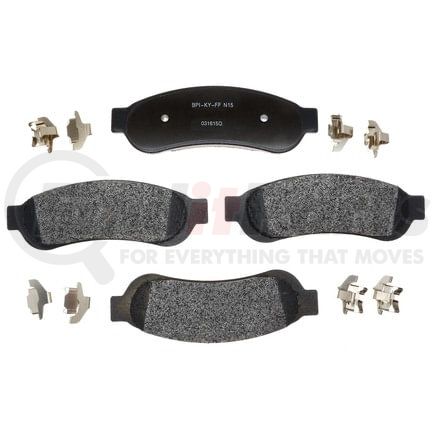 MGD1067MH by RAYBESTOS - Raybestos R-Line Metallic Brake Pad Set