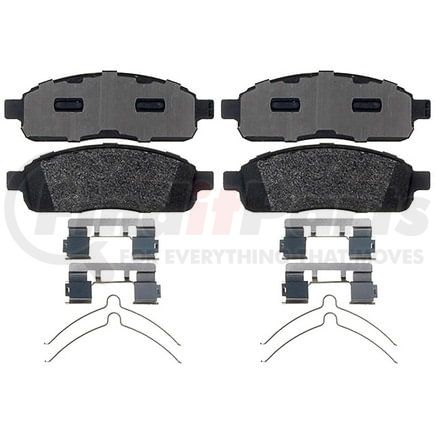 MGD1083MH by RAYBESTOS - Raybestos R-Line Metallic Brake Pad Set