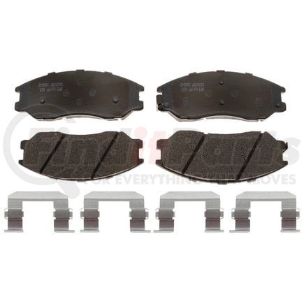 MGD1097CH by RAYBESTOS - Raybestos R-Line Ceramic Brake Pad Set