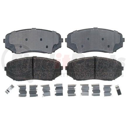 MGD1258ACH by RAYBESTOS - Raybestos R-Line Ceramic Brake Pad Set