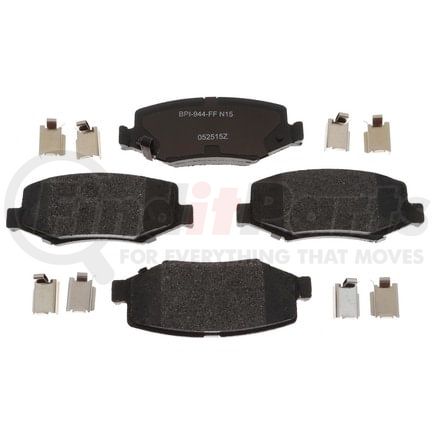 MGD1274MH by RAYBESTOS - Raybestos R-Line Metallic Brake Pad Set