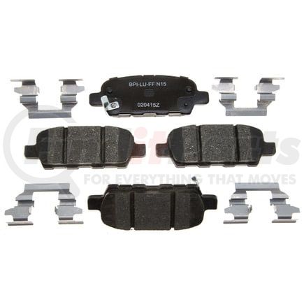 MGD1288CH by RAYBESTOS - Raybestos R-Line Ceramic Brake Pad Set