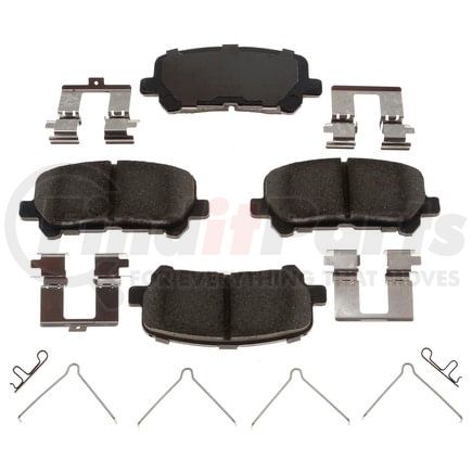 MGD1281CH by RAYBESTOS - Raybestos R-Line Ceramic Brake Pad Set