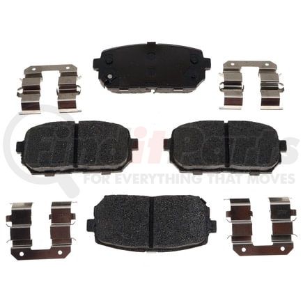 MGD1296CH by RAYBESTOS - Raybestos R-Line Ceramic Brake Pad Set