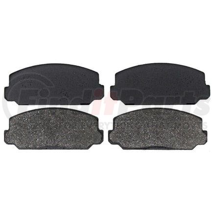 MGD130M by RAYBESTOS - Raybestos R-Line Metallic Brake Pad Set