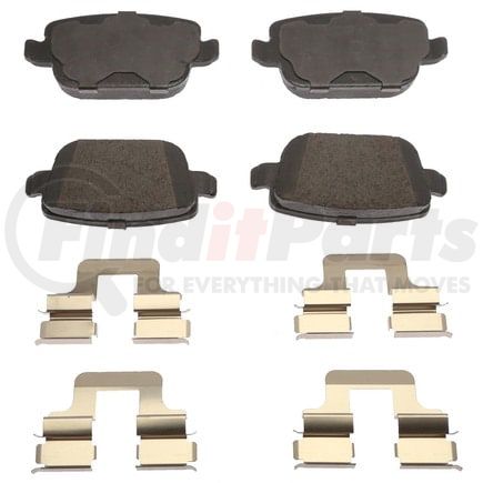 MGD1314MH by RAYBESTOS - Raybestos R-Line Metallic Brake Pad Set