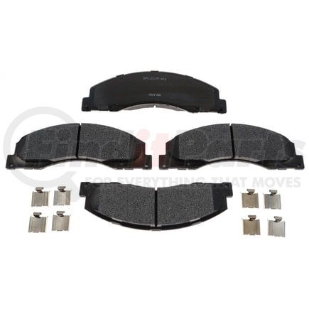 MGD1328MH by RAYBESTOS - Raybestos R-Line Metallic Brake Pad Set