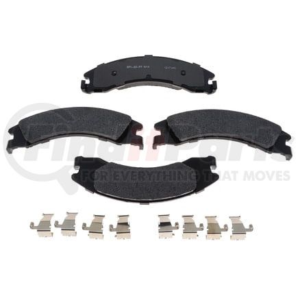 MGD1329MH by RAYBESTOS - Raybestos R-Line Metallic Brake Pad Set