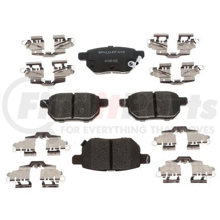 MGD1354CH by RAYBESTOS - Raybestos R-Line Ceramic Brake Pad Set