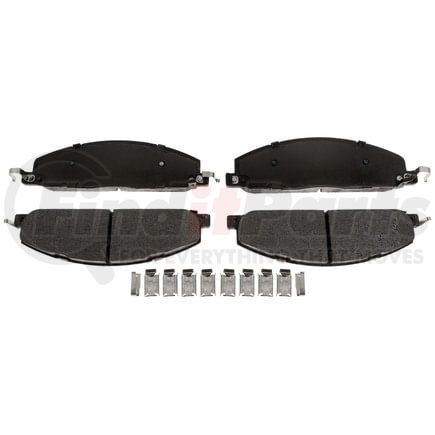 MGD1400MH by RAYBESTOS - Raybestos R-Line Metallic Brake Pad Set