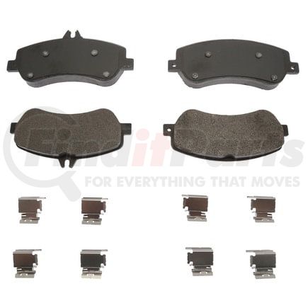 MGD1406MH by RAYBESTOS - Raybestos R-Line Metallic Brake Pad Set